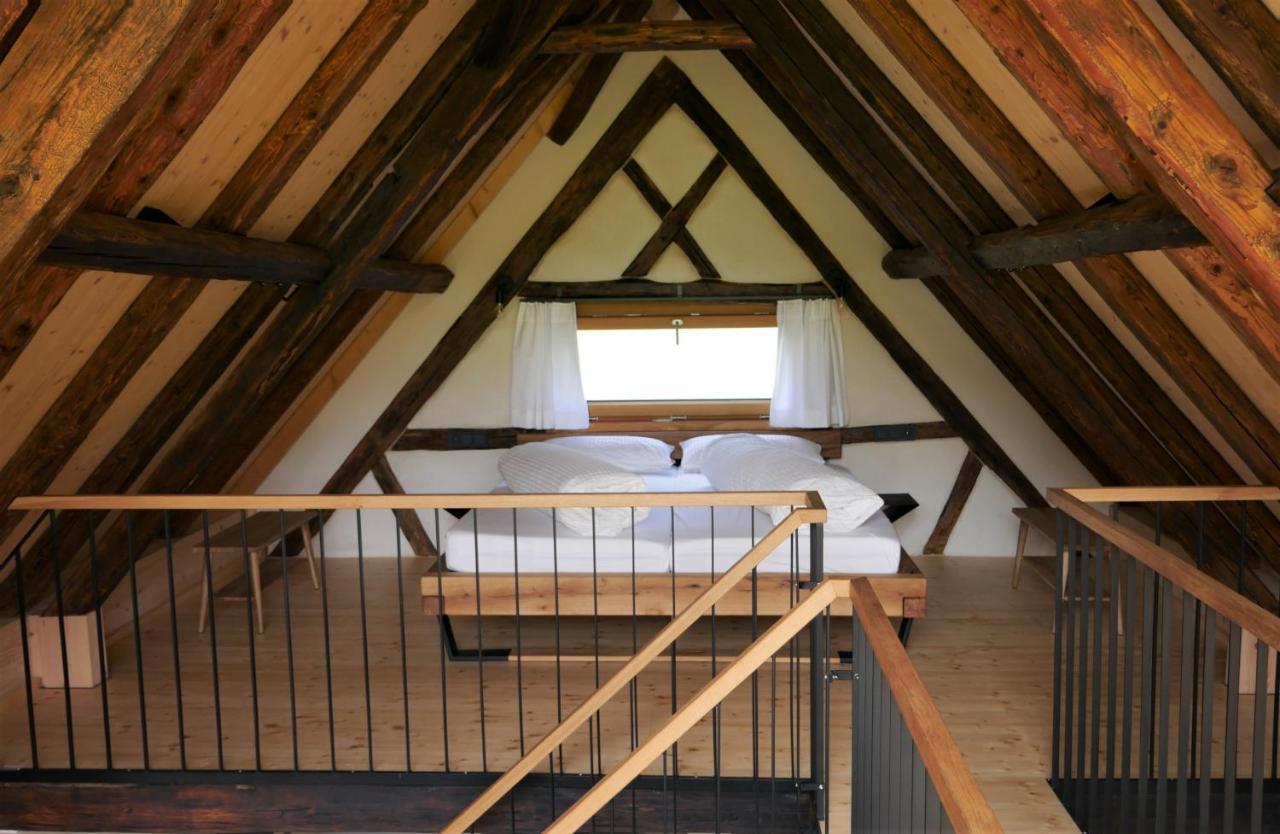 Вилла Ferienhaus Im Schwarzwald Am See "Backhaeusle" Хорнберг Экстерьер фото